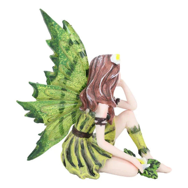 3.88" Fairy Statue - Green Fairy - Magick Magick.com