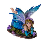 3.9" Fairy Statue - Blue Garden Fairy - Magick Magick.com