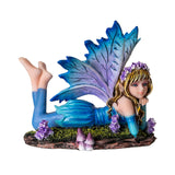 3.9" Fairy Statue - Blue Garden Fairy - Magick Magick.com