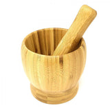 4" Acacia Wooden Mortar & Pestle - Magick Magick.com