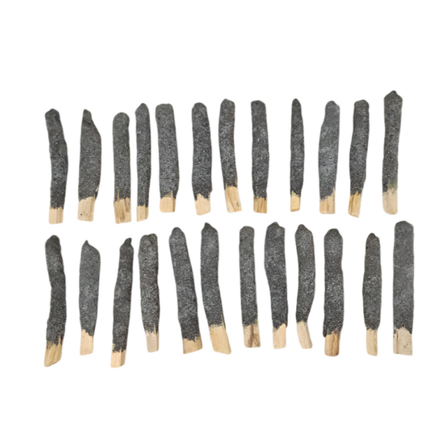 4" Black Copal Dipped Palo Santo Sticks (5 Pack) - Magick Magick.com