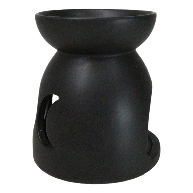 4" Ceramic Oil Burner - Triple Moon - Magick Magick.com