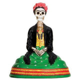 4" Day of the Dead Statue - Senorita Green - Magick Magick.com