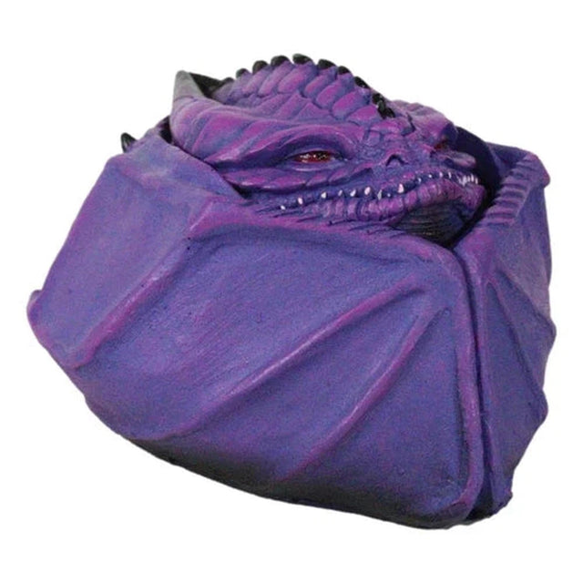 4" Dragon Display Box - Purple - Magick Magick.com