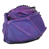 4" Dragon Display Box - Purple - Magick Magick.com