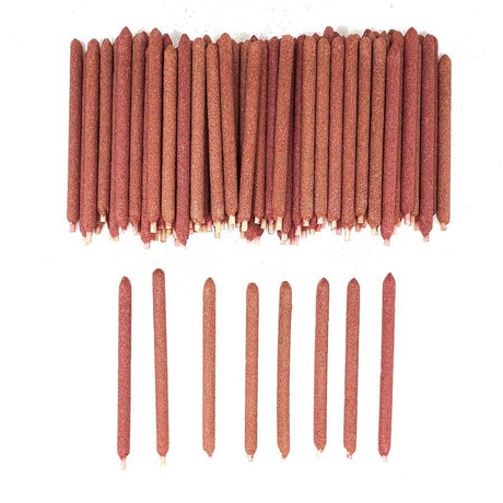 4" Dragon's Blood Thick Incense Sticks (100 Pack) - Magick Magick.com