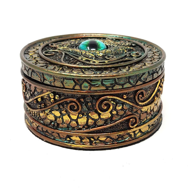 4" Dragon's Eye Box Poly Resin Box - Magick Magick.com