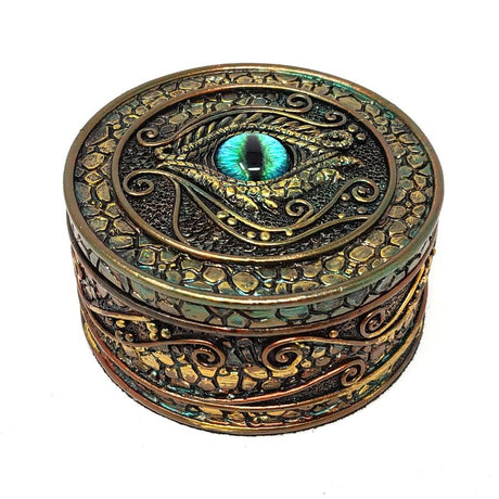 4" Dragon's Eye Box Poly Resin Box - Magick Magick.com