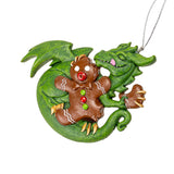 4" Gingerbread Dragon Ornament by Ruth Thompson - Magick Magick.com