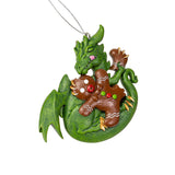 4" Gingerbread Dragon Ornament by Ruth Thompson - Magick Magick.com