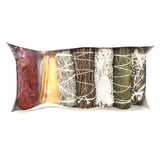 4" Sage Smudge Sampler Pack (Pack of 7 Smudge Sticks) - Magick Magick.com