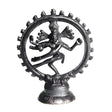 4" Solid Brass Bronze Finish Shiva Nataraja Statue - Magick Magick.com