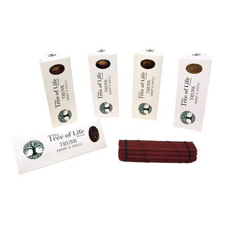 4" The Tree of Life Tibetan Incense Sticks - Trunk (Body & Soul) (5 Packs of 30 Sticks) - Magick Magick.com