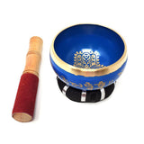 4" Tibetan Singing Bowl with Cushion - Hand of Compassion - Magick Magick.com