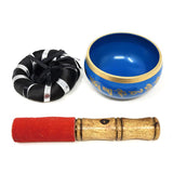 4" Tibetan Singing Bowl with Cushion (Random Color) - Magick Magick.com