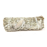 4" White & Blue Sage Smudge Stick - Magick Magick.com