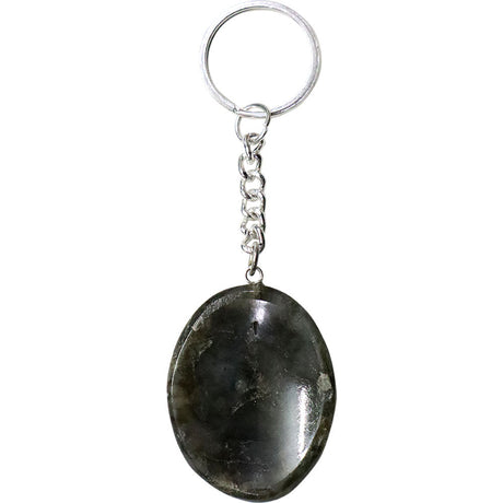4" Worry Stone Key Chain - Labradorite - Magick Magick.com