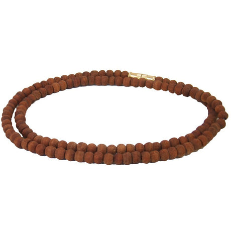 4 mm Sandalwood Prayer Mala/Necklace - Magick Magick.com