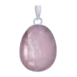 40 mm Rose Quartz Sterling Silver Pendant - Magick Magick.com