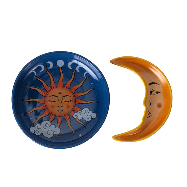 4.3" Sun and Moon Trinket Dish - Magick Magick.com