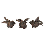 4.5" Dragon Statue Set - See, Hear, Speak No Evil (Set of 3) - Magick Magick.com