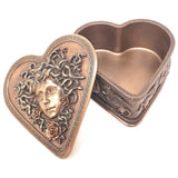 4.5" Medusa Heart Shaped Trinket Box - Magick Magick.com