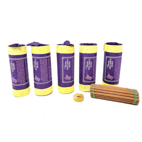4.5" Tibetan Incense Dhoop - Palo Santo (5 Packs of 30 Sticks) - Magick Magick.com