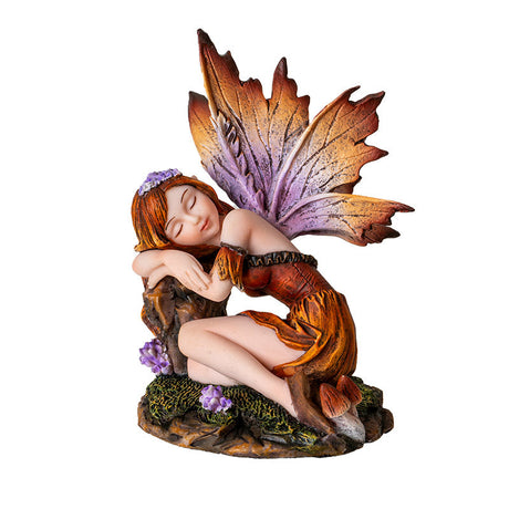 4.7" Fairy Statue - Orange Garden Fairy - Magick Magick.com