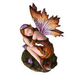 4.7" Fairy Statue - Orange Garden Fairy - Magick Magick.com