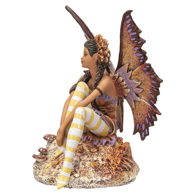 5" Amy Brown Fairy Statue - Autumn Winds - Magick Magick.com