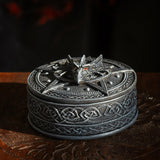 5" Celtic Dragon Round Display Box - Magick Magick.com