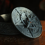 5" Celtic Dragon Round Display Box - Magick Magick.com