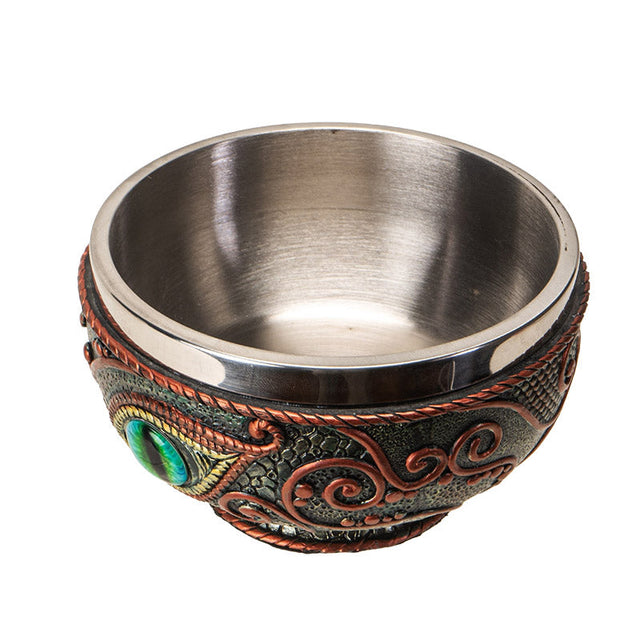 5" Dragon Eye Stainless Steel Bowl - Magick Magick.com