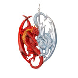 5" Fire and Ice Dragon Ornament by Anne Stokes - Magick Magick.com