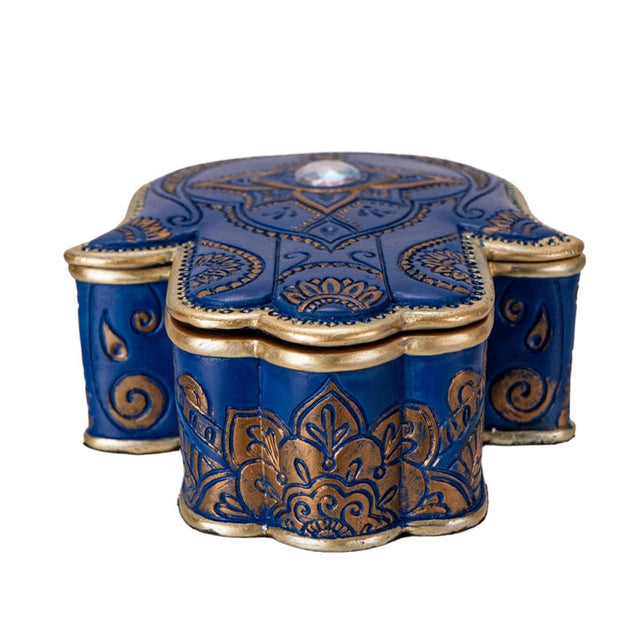 5" Hamsa Hand Trinket Box - Magick Magick.com