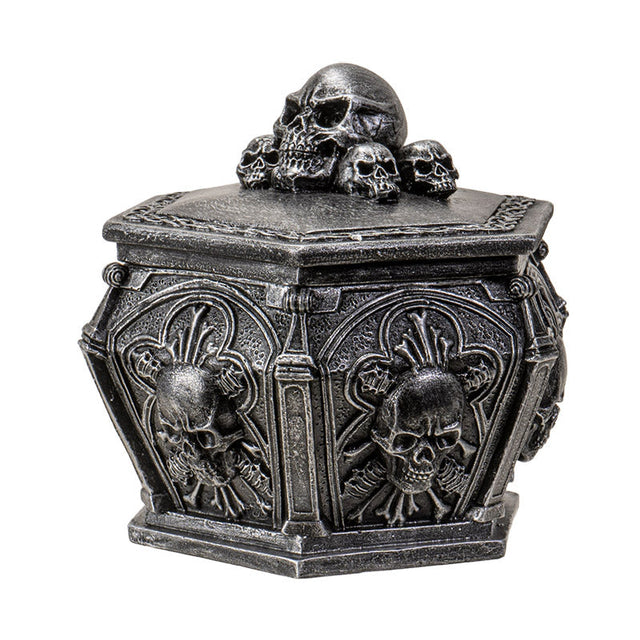 5" Skull Ossuary Display Box - Magick Magick.com