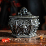 5" Skull Ossuary Display Box - Magick Magick.com