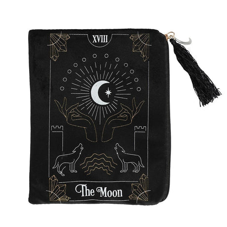 5" The Moon Tarot Card Zipper Pouch - Magick Magick.com