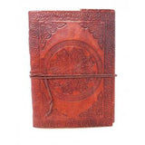 5" x 7" Celtic Mandala Leather Blank Book with Cord - Magick Magick.com