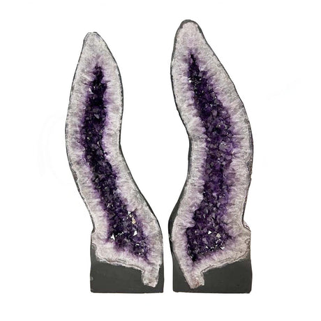 54" x 36" Amethyst Geode Cathedral Pair (Set of 2) - Magick Magick.com