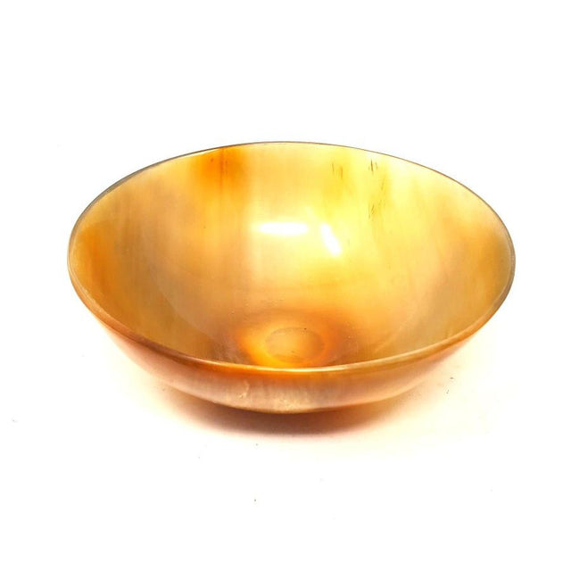 5.25" Polished Horn Ritual Bowl - Magick Magick.com