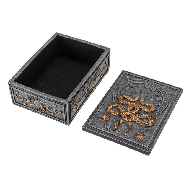 5.25" Snake Tarot Box - Magick Magick.com