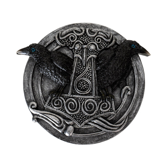 5.3" Thors Hammer & Raven Stick Incense Burner - Magick Magick.com