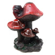 5.5" Amanita Mushroom Backflow Cone Incense Burner - Magick Magick.com