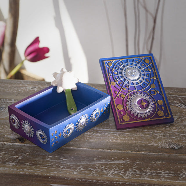 5.5" Astrology Display Tarot Box - Magick Magick.com