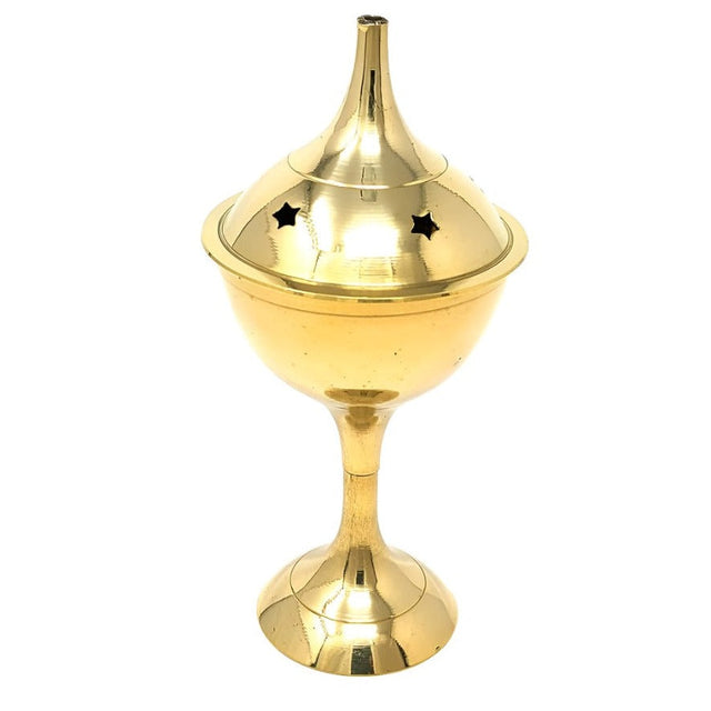 5.5" Brass Censer Burner - Magick Magick.com