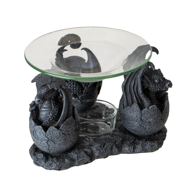 5.5" Dragon Hatchling Glass Oil Burner - Magick Magick.com