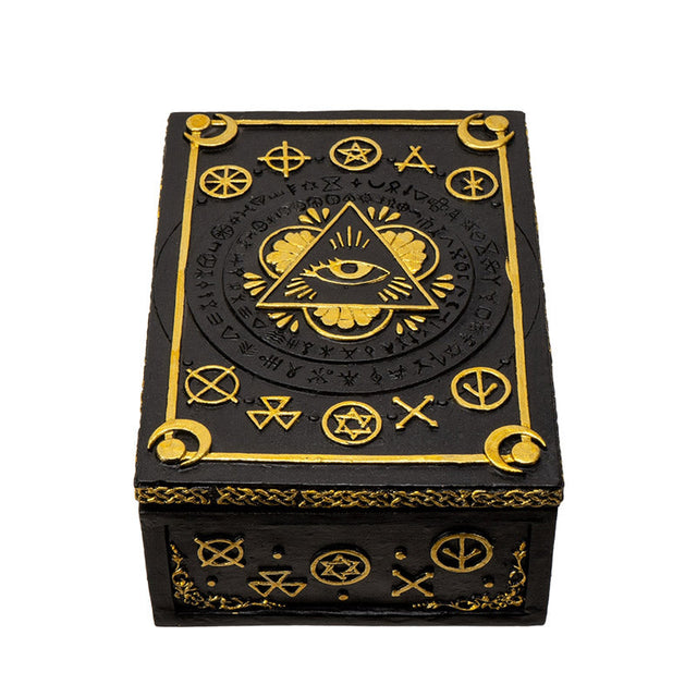 5.5" Eye of Providence Tarot Display Box - Magick Magick.com