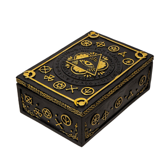 5.5" Eye of Providence Tarot Display Box - Magick Magick.com