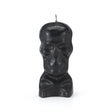 5.5" Skull with Neck Candle - Black - Magick Magick.com